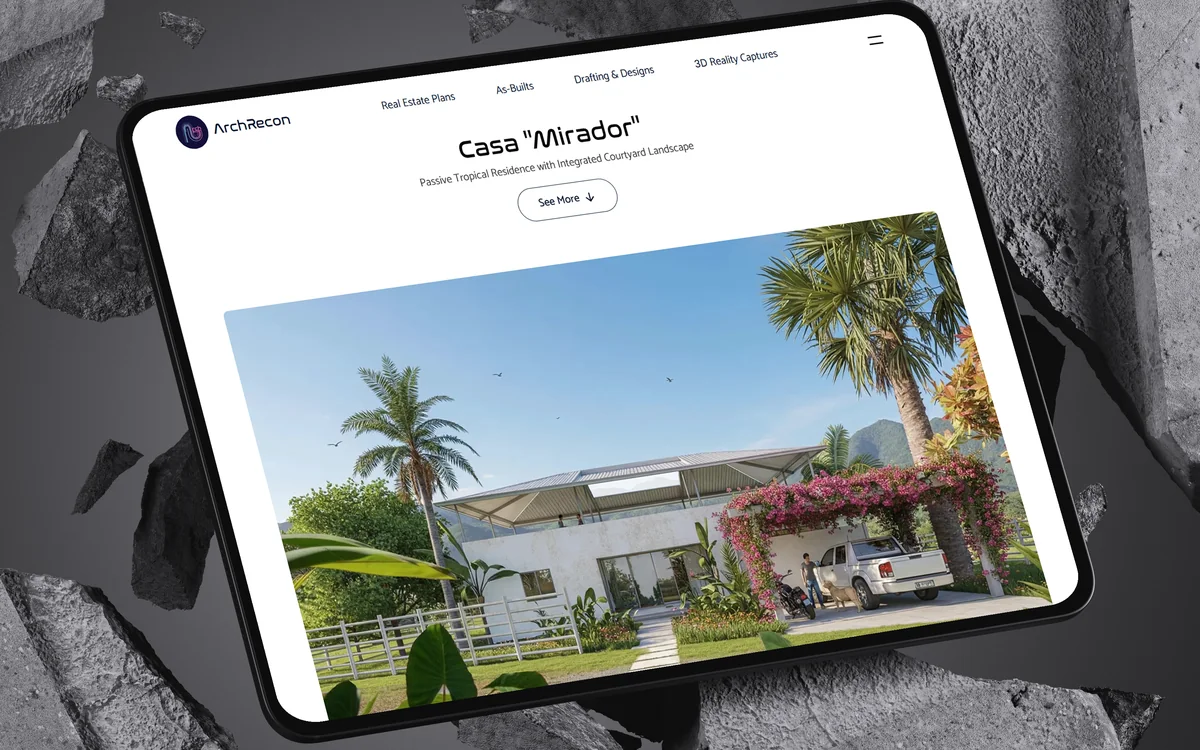 ArchRecon Studio, Website by Omni2