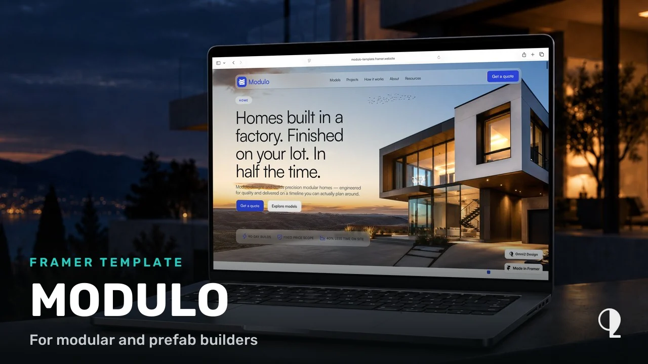 Modulo Prefab — Modular & prefab architecture marketing film