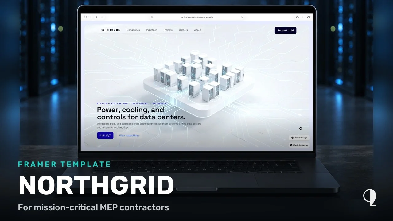 NorthGrid — MEP for mission-critical facilities marketing film